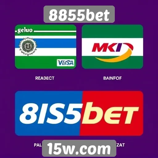 Métodos de pagamento disponíveis no 8855bet